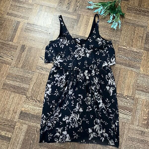 T. BABATON Ronnie Floral Silk Dress